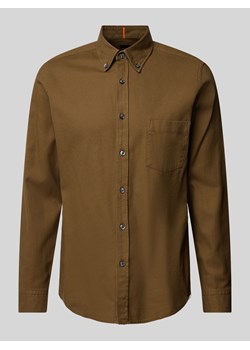 Koszula casualowa o kroju regular fit z kołnierzykiem typu button down model ‘Rickert’ ze sklepu Peek&Cloppenburg  w kategorii Koszule męskie - zdjęcie 175300478