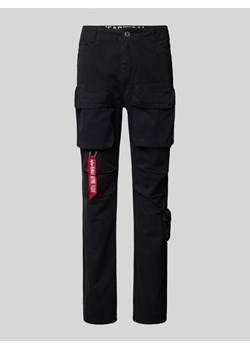 Spodnie cargo o kroju regular fit ze szlufkami na pasek model ‘Tactical Pant’ ze sklepu Peek&Cloppenburg  w kategorii Spodnie męskie - zdjęcie 175300599