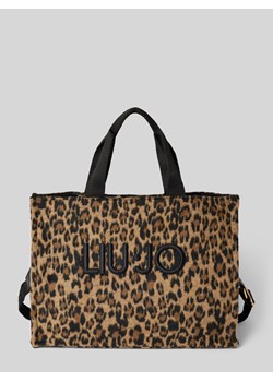 Torba tote z detalem z logo ze sklepu Peek&Cloppenburg  w kategorii Torby Shopper bag - zdjęcie 175301276