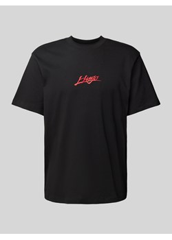 T-shirt o kroju regular fit z okrągłym dekoltem model ‘Dlogotee’ ze sklepu Peek&Cloppenburg  w kategorii T-shirty męskie - zdjęcie 175301638