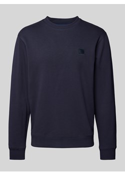 Bluza z prążkowanymi wykończeniami ze sklepu Peek&Cloppenburg  w kategorii Bluzy męskie - zdjęcie 175302035