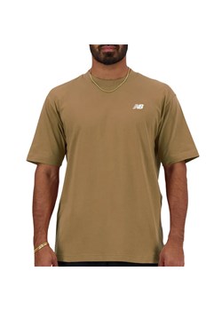 Koszulka New Balance MT41509GIN - brązowa ze sklepu streetstyle24.pl w kategorii T-shirty męskie - zdjęcie 175302649