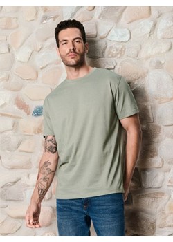 Sinsay - Koszulka basic - zielony ze sklepu Sinsay w kategorii T-shirty męskie - zdjęcie 175307128