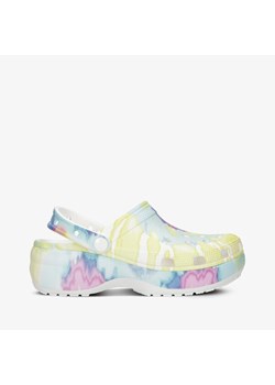 CROCS CLASSIC PLATFORM TIE DYE W ze sklepu Sizeer w kategorii Sandały damskie - zdjęcie 175309307