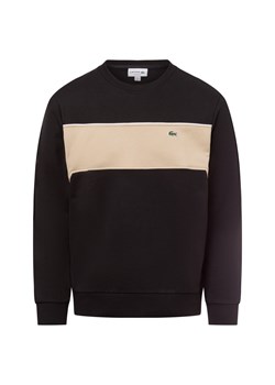 Lacoste Bluza męska Mężczyźni Bawełna czarny wzorzysty ze sklepu vangraaf w kategorii Bluzy męskie - zdjęcie 175311679