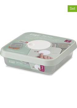 JosephJoseph 5-częściowy zestaw pojemników "Dial Baby" w kolorze zielonym ze sklepu Limango Polska w kategorii Pojemniki kuchenne - zdjęcie 175313299