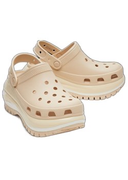 Klapki Crocs Mega Crush Clog 207988-2DS beżowy ze sklepu ButyModne.pl w kategorii Klapki damskie - zdjęcie 175324499