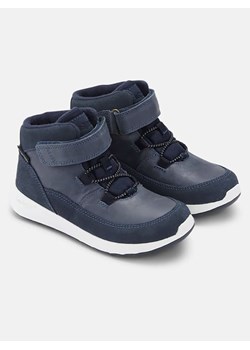 Bundgaard Skórzane sneakersy &quot;Dylan&quot; w kolorze granatowym ze sklepu Limango Polska w kategorii Buty zimowe dziecięce - zdjęcie 175328409