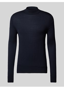 Sweter z dzianiny z golfem ze sklepu Peek&Cloppenburg  w kategorii Swetry męskie - zdjęcie 175331279