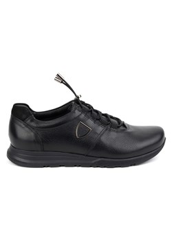 Buty męskie skórzane 25/5 czarne ze sklepu butyolivier w kategorii Półbuty męskie - zdjęcie 175332716