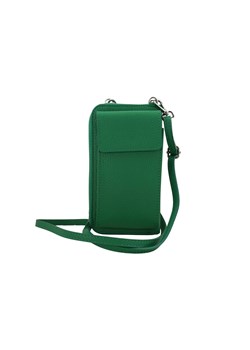 Portfel / etui na telefon ze skóry naturalnej - Zielony jasny ze sklepu butyolivier w kategorii Etui - zdjęcie 175333517