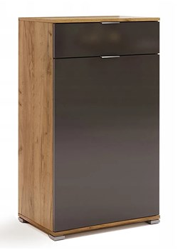 Nowoczesna komoda dab craft + lava mat C0-H41 ze sklepu Edinos.pl w kategorii Komody - zdjęcie 175339697