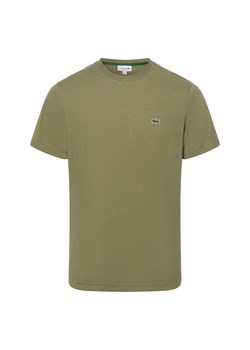 Lacoste Koszulka męska Mężczyźni Bawełna khaki jednolity ze sklepu vangraaf w kategorii T-shirty męskie - zdjęcie 175350019