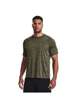 Męska koszulka treningowa UNDER ARMOUR Tech 2.0 SS Tee - oliwkowa/khaki ze sklepu Sportstylestory.com w kategorii T-shirty męskie - zdjęcie 175356526