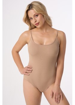 Body Babell Tia beige ze sklepu kontri.pl w kategorii Body damskie - zdjęcie 175357636