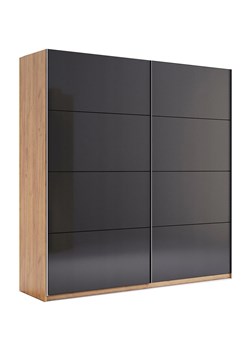 Nowoczesna szafa uchylna dąb craft + lava mat - Kyle 21X ze sklepu Edinos.pl w kategorii Szafy - zdjęcie 175359167