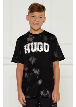 HUGO KIDS T-shirt | Regular Fit ze sklepu Gomez Fashion Store w kategorii T-shirty chłopięce - zdjęcie 175362887