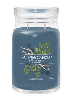 Yankee Candle Świeca zapachowa &quot;Bayside Cedar&quot; - 567 g ze sklepu Limango Polska w kategorii Świece i dyfuzory - zdjęcie 175366359