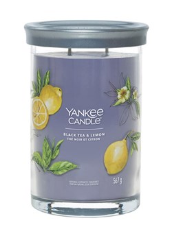 Yankee Candle Świeca zapachowa &quot;Black Tea &amp; Lemon&quot; - 567 g ze sklepu Limango Polska w kategorii Świece i dyfuzory - zdjęcie 175366428