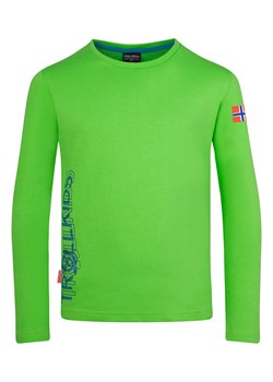 Trollkids Koszulka &quot;Stavanger&quot; w kolorze zielonym ze sklepu Limango Polska w kategorii Bluzki dziewczęce - zdjęcie 175367375