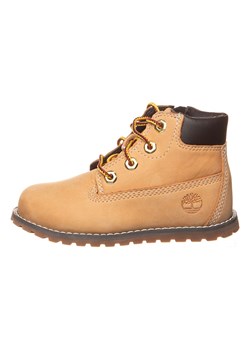 Timberland Skórzane botki &quot;Pokeypine 6In&quot; w kolorze jasnobrązowym ze sklepu Limango Polska w kategorii Buty zimowe dziecięce - zdjęcie 175367707