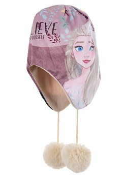 Disney Frozen Czapka &quot;Kraina Lodu&quot; w kolorze beżowym ze sklepu Limango Polska w kategorii Czapki dziecięce - zdjęcie 175376585