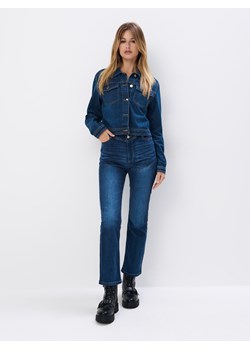 Mohito - Jeansy bootcut - granatowy ze sklepu Mohito w kategorii Jeansy damskie - zdjęcie 175383377