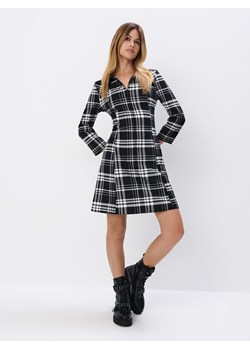 Mohito - Sukienka mini w kratę - czarny ze sklepu Mohito w kategorii Sukienki - zdjęcie 175383427