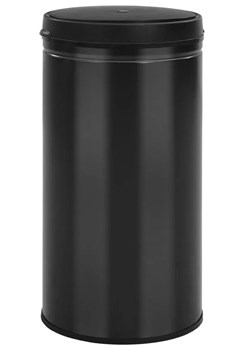 Nowoczesny czarny śmietnik z automatyczną pokrywą 60L S0-K81 ze sklepu Edinos.pl w kategorii Dom - zdjęcie 175385427