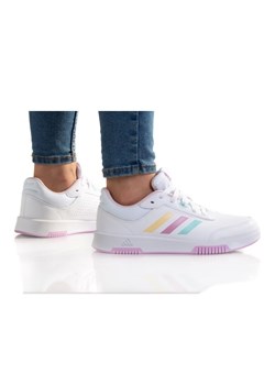 Buty adidas Tensaur Sport 2.0K GX9772 białe ze sklepu ButyModne.pl w kategorii Buty sportowe dziecięce - zdjęcie 175394958