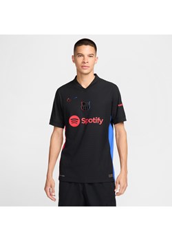 Męska koszulka piłkarska Nike Dri-FIT ADV Authentic FC Barcelona Match 2024/25 (wersja wyjazdowa) - Czerń ze sklepu Nike poland w kategorii T-shirty męskie - zdjęcie 175395445