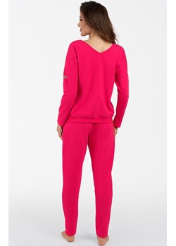 Komplet dresowy z długim rękawem i długimi spodniami fuksja Karina, Kolor fuksja, Rozmiar S, Italian Fashion ze sklepu Primodo w kategorii Piżamy damskie - zdjęcie 175396139