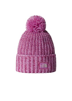 Czapka The North Face Cosy Chunky Cabin 0A887W83O1 - różowa ze sklepu streetstyle24.pl w kategorii Czapki zimowe damskie - zdjęcie 175396509
