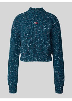 Sweter z dzianiny ze stójką ze sklepu Peek&Cloppenburg  w kategorii Swetry damskie - zdjęcie 175400257