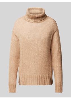 Sweter z dzianiny z golfem ze sklepu Peek&Cloppenburg  w kategorii Swetry damskie - zdjęcie 175400297