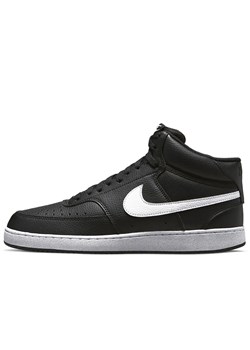 Buty Nike Court Vision Mid Next Nature DN3577-001 - czarne ze sklepu streetstyle24.pl w kategorii Buty sportowe męskie - zdjęcie 175400509