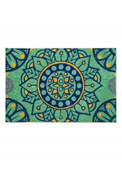 Trendy Kitchen by EXCÉLSA Wycieraczka "Mandala" w kolorze zielonym - 60 x 40 cm - id: 10673540 - marki Trendy Kitchen By Excélsa - 175403346 Trendy Kitchen by EXCÉLSA Wycieraczka "Mandala" w kolorze zielonym - 60 x 40 cm ze sklepu Limango Polska w kategorii Dom - zdjęcie 175403346