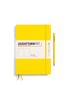 LEUCHTTURM1917 Notatnik w kolorze żółtym - B5 ze sklepu Limango Polska w kategorii Akcesoria biurowe - zdjęcie 175403716
