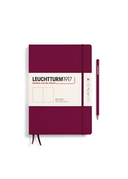 LEUCHTTURM1917 Notatnik w kolorze bordowym - B5 ze sklepu Limango Polska w kategorii Akcesoria biurowe - zdjęcie 175403796