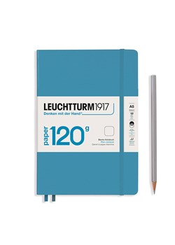 LEUCHTTURM1917 Notatnik w kolorze niebieskim - A5 ze sklepu Limango Polska w kategorii Akcesoria biurowe - zdjęcie 175403808