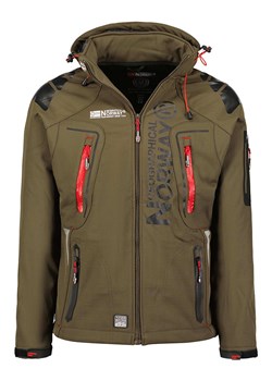 Geographical Norway Kurtka softshellowa &quot;Techno&quot; w kolorze khaki ze sklepu Limango Polska w kategorii Kurtki męskie - zdjęcie 175404307