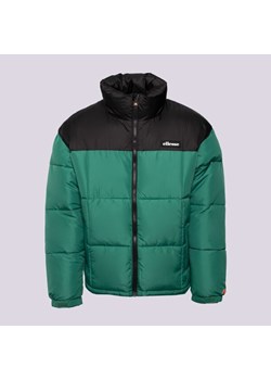 ELLESSE KURTKA PUCHOWA ARGENT PADDED BLK/GREEN PADDED JACKET ze sklepu Sizeer w kategorii Kurtki męskie - zdjęcie 175412125