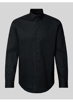 Koszula biznesowa o kroju super slim fit z popeliny ze sklepu Peek&Cloppenburg  w kategorii Koszule męskie - zdjęcie 175414346