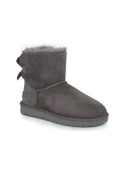 UGG Skórzane śniegowce Mini bailey bow II | z dodatkiem wełny ze sklepu Gomez Fashion Store w kategorii Śniegowce damskie - zdjęcie 175416076