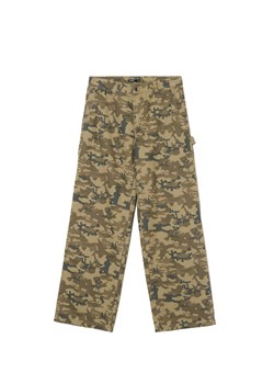 Cropp - Spodnie moro z wieloma kieszeniami - zielony ze sklepu Cropp w kategorii Spodnie damskie - zdjęcie 175417286
