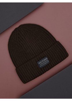 Sinsay - Czapka beanie - brązowy ze sklepu Sinsay w kategorii Czapki zimowe męskie - zdjęcie 175418205