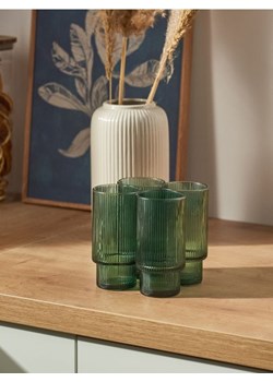 Sinsay - Szklanki 4 pack - zielony ze sklepu Sinsay w kategorii Szklanki - zdjęcie 175418398