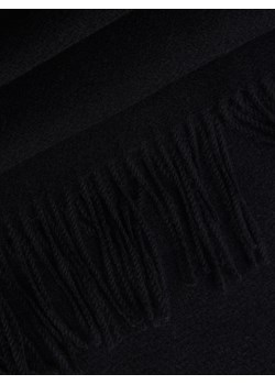 Reserved - Gładki szal z frędzlami - czarny ze sklepu Reserved w kategorii Szaliki męskie - zdjęcie 175418686