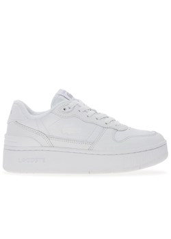 Buty Lacoste T-Clip Plat 224 1 SFA 748SFA0046-21G - białe ze sklepu streetstyle24.pl w kategorii Buty sportowe damskie - zdjęcie 175419006