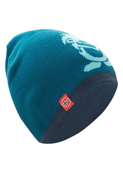 Trollkids Dwustronna czapka beanie &quot;Troll&quot; w kolorze niebiesko-granatowym ze sklepu Limango Polska w kategorii Czapki dziecięce - zdjęcie 175428728